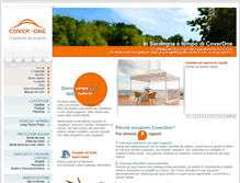 Tablet Screenshot of coverone.it